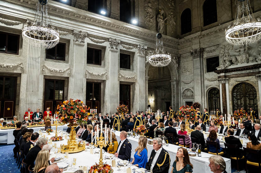 Speech King Willem-Alexander at the state banquet with the President of Italy Sergio Mattarella