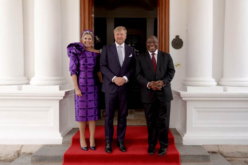 King Willem-Alexander, Queen Máxima and president Ramaphosa