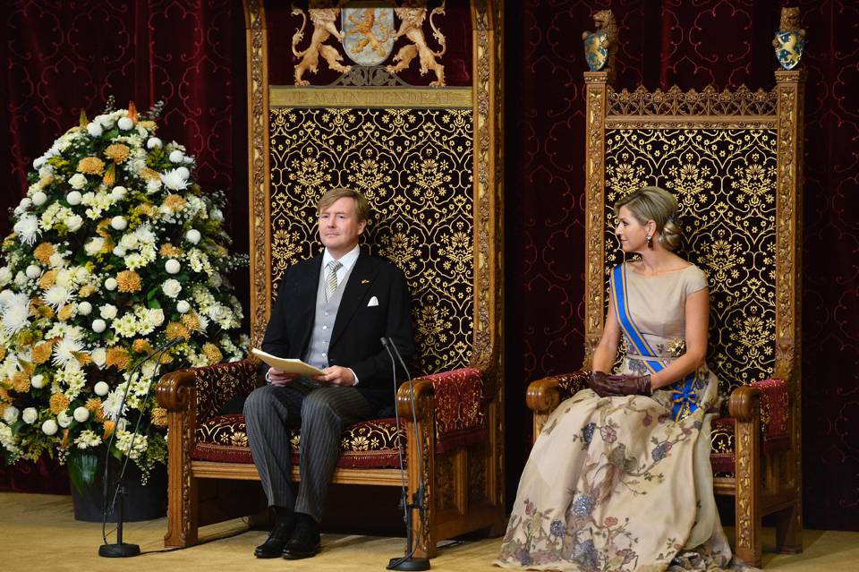 Speech From The Throne Role Of The Head Of State Royal House Of The Netherlands 