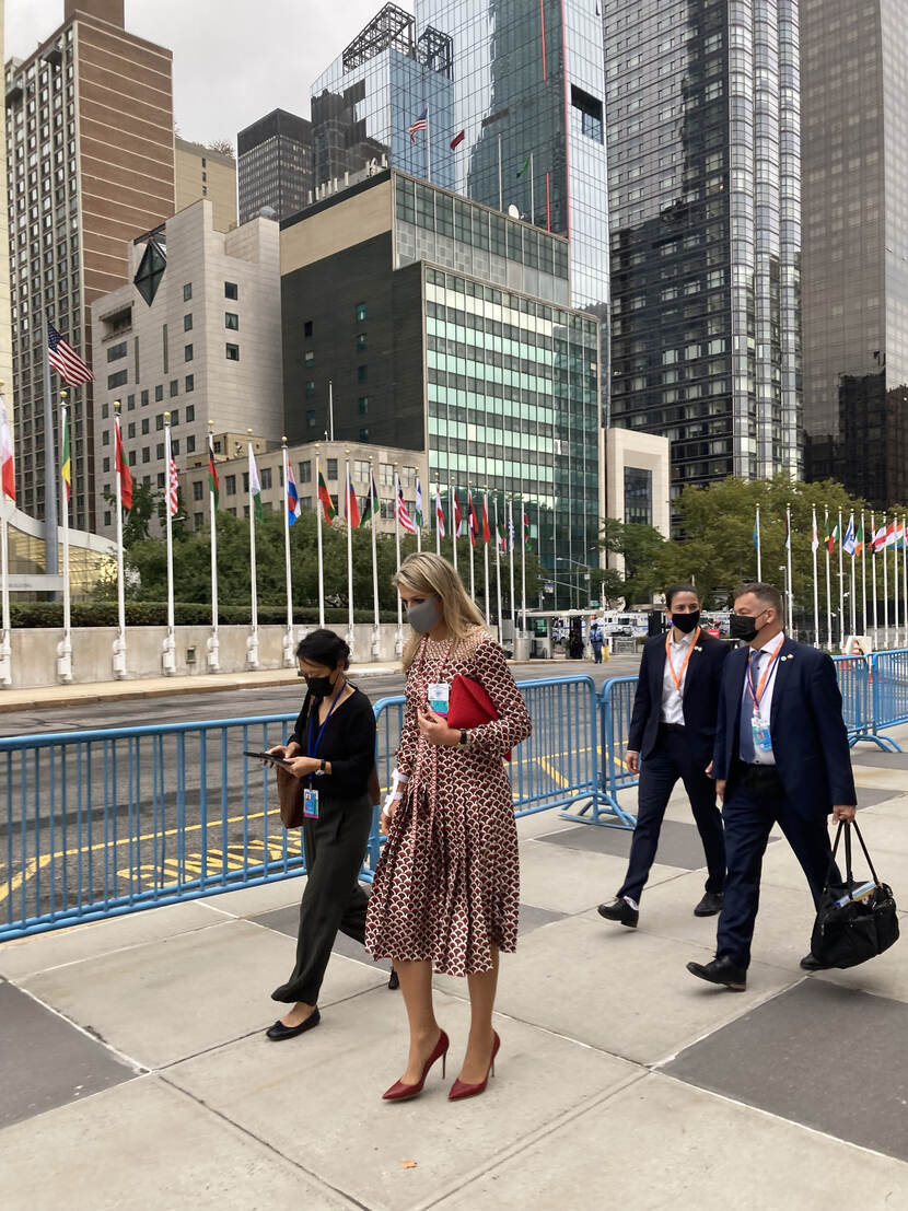 Her Majesty Queen Máxima in New York.