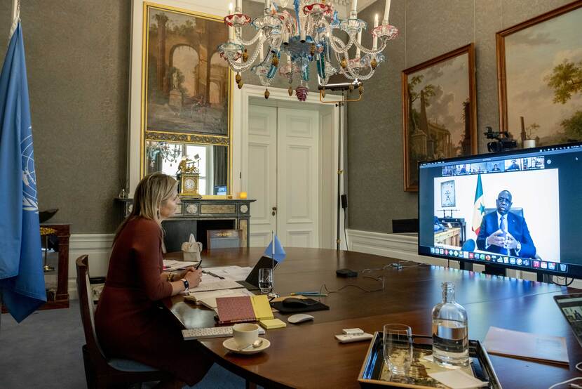 Queen Máxima pays virtual visit to Senegal to promote financial services