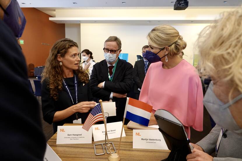 Queen Máxima at seminar Digital Health