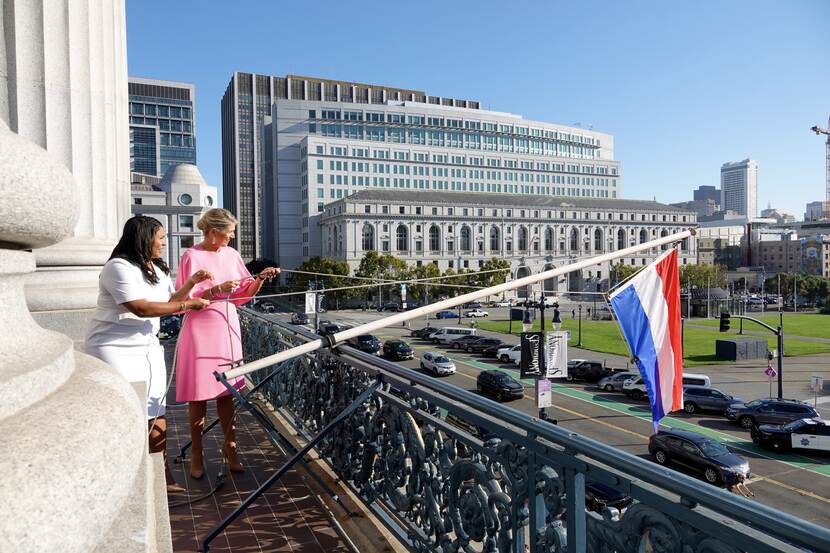 Queen Máxima meets with San Francisco Mayor London Breed