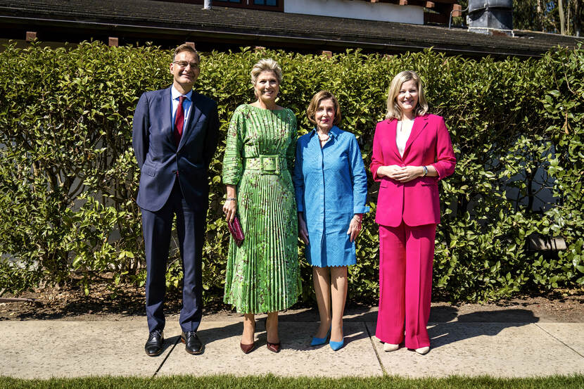 Queen Máxima and Nancy Pelosi