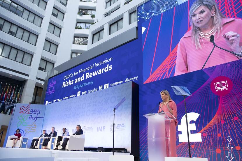 Speech Queen Máxima at IMF