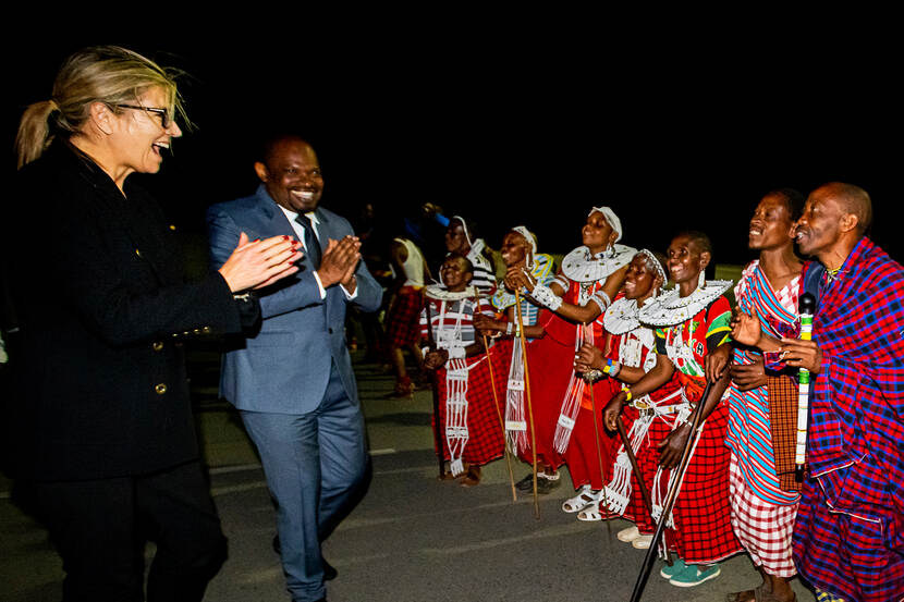Queen Máxima pays a visit to Tanzania (UNSGSA)