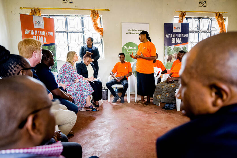 Queen Máxima pays a visit to Tanzania