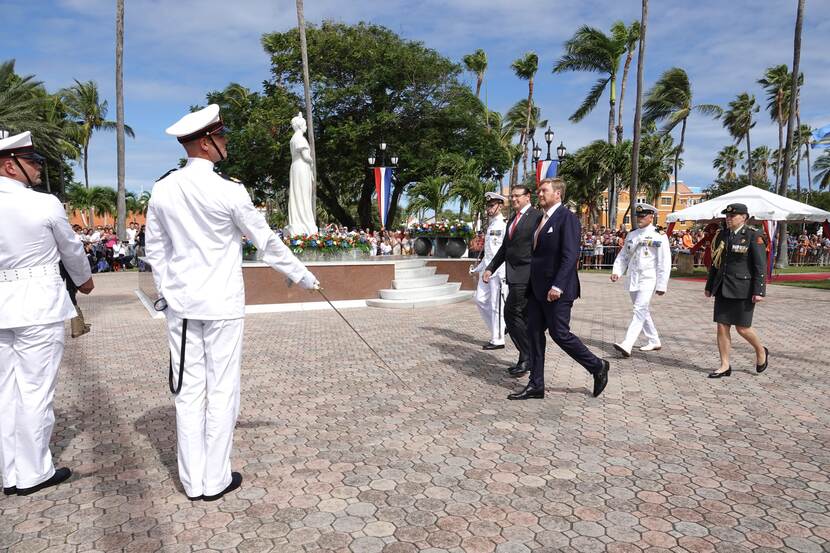 King Willem-Alexander in Aruba