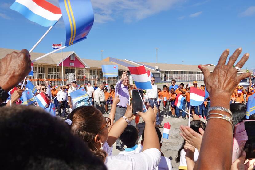 King Willem-Alexander in Aruba