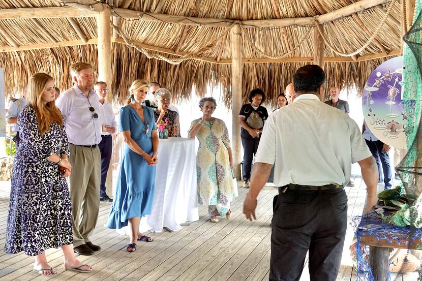 King Willem-Alexander, Queen Máxima and the Princess of Orange and presentation Sea Turtle Conservation and Dutch Caribbean Nature Allience.jpeg