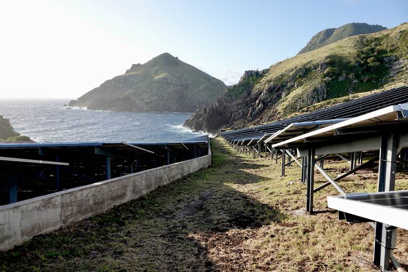 Solar Park in Saba