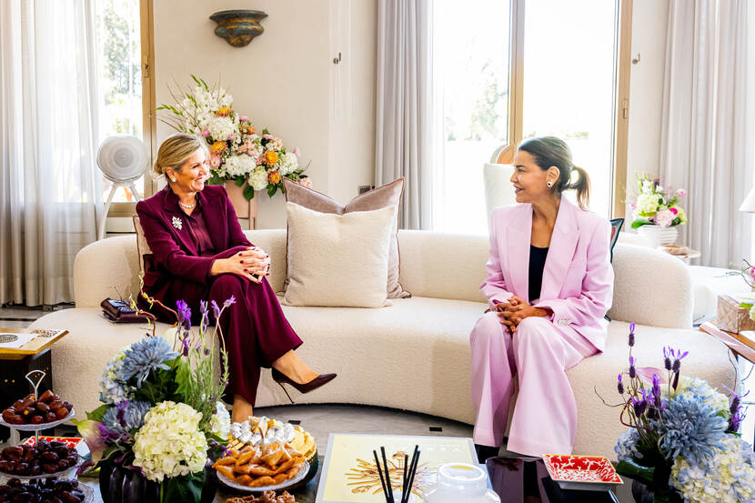 Queen Máxima UNSGSA and Princess Lalla Meryem Morocco