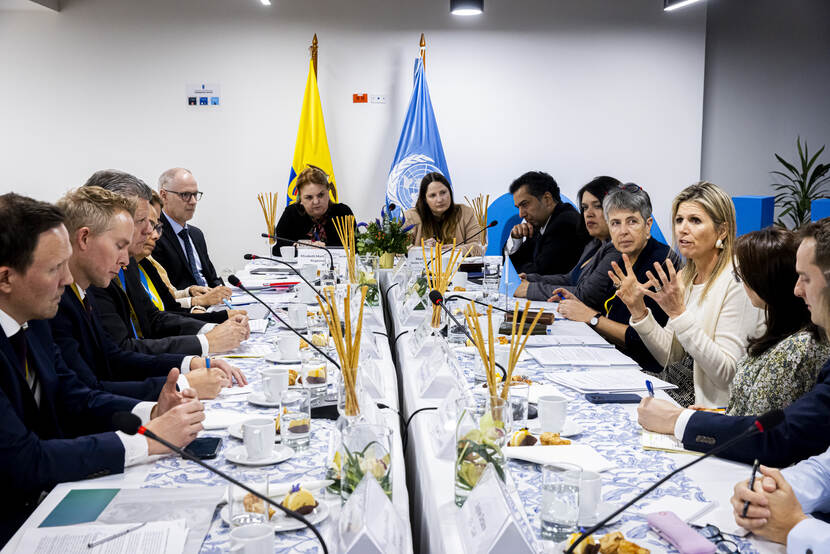 Queen Máxima UNSGSA in Colombia