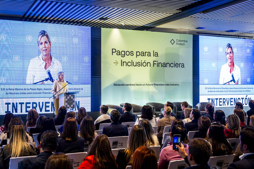 Queen Máxima UNSGSA in Colombia