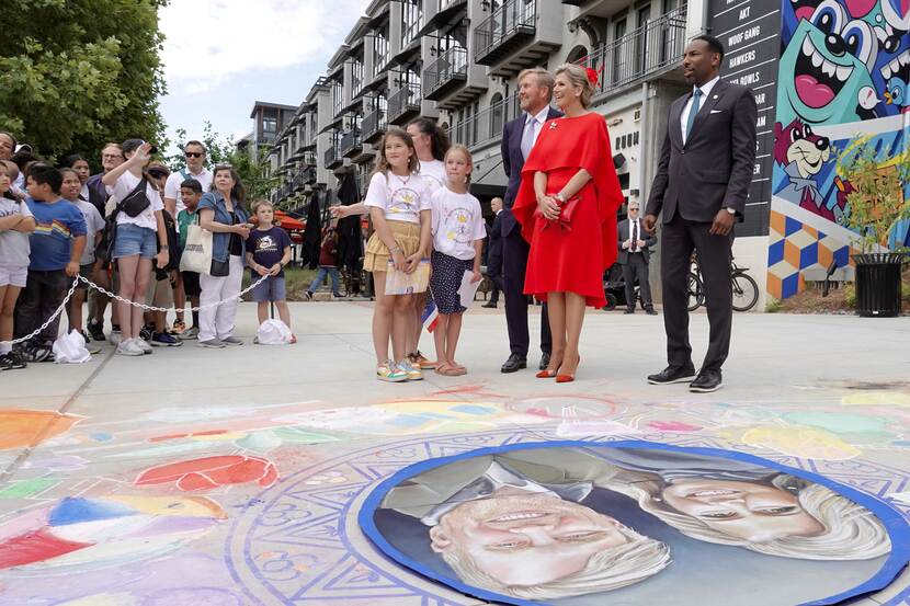 BeltLine and meeting with Mayor King Willem Alexander and Queen Máxima