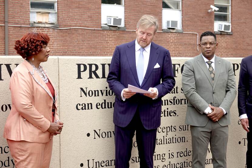 Martin Luther King, Jr. Center for Nonviolent Social Change King Willem Alexander and Queen Máxima