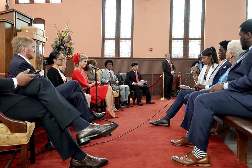 Martin Luther King, Jr. Center for Nonviolent Social Change Ebenezer Baptist Church King Willem Alexander and Queen Máxima