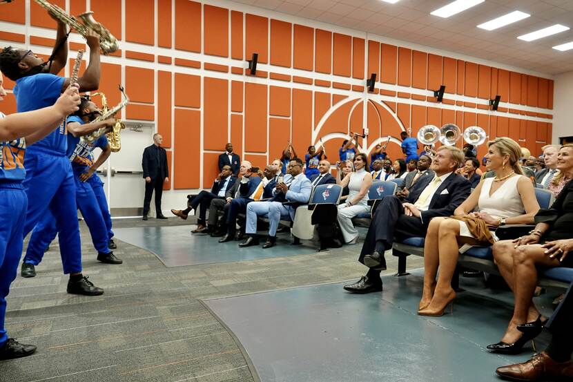 Savannah State University King Willem-Alexander and Queen Máxima