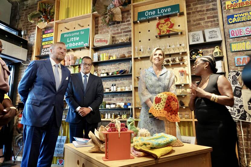 East Flatbush King Willem-Alexander and Queen Máxima