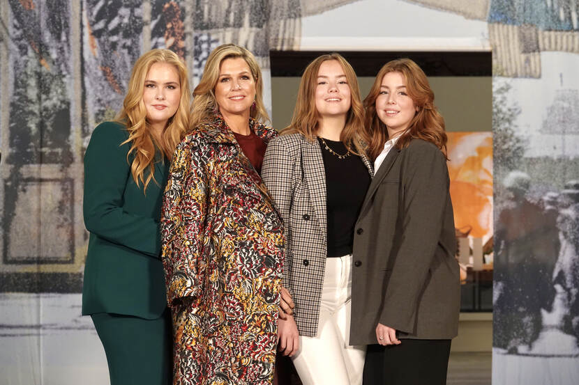 The Princess of Orange, Queen Máxima, Princess Ariane and Princess Alexia