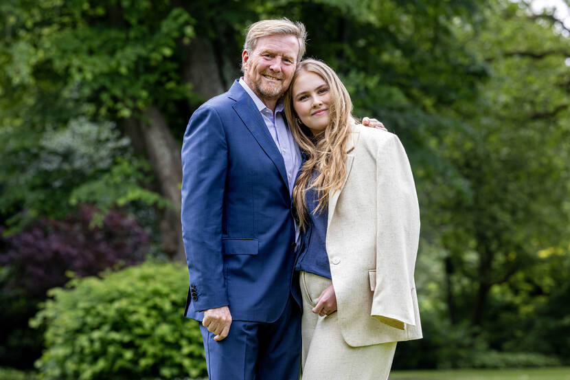 2024 King Willem-Alexander and the Princess of Orange