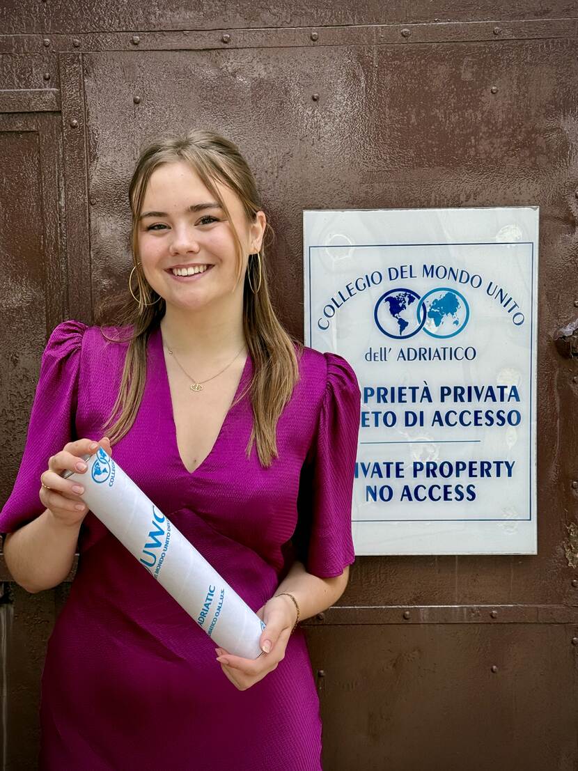 Princess Ariane at Graduation and Academic Year Closing Ceremony UWC Adriatic