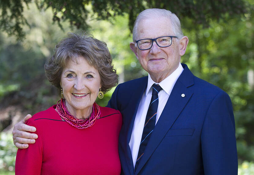 Princess Margriet en Professor Pieter van Vollenhoven