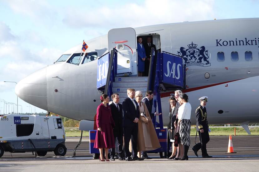 King Willem-Alexander and Queen Máxima arrive at Stockholm for state visit Sweden