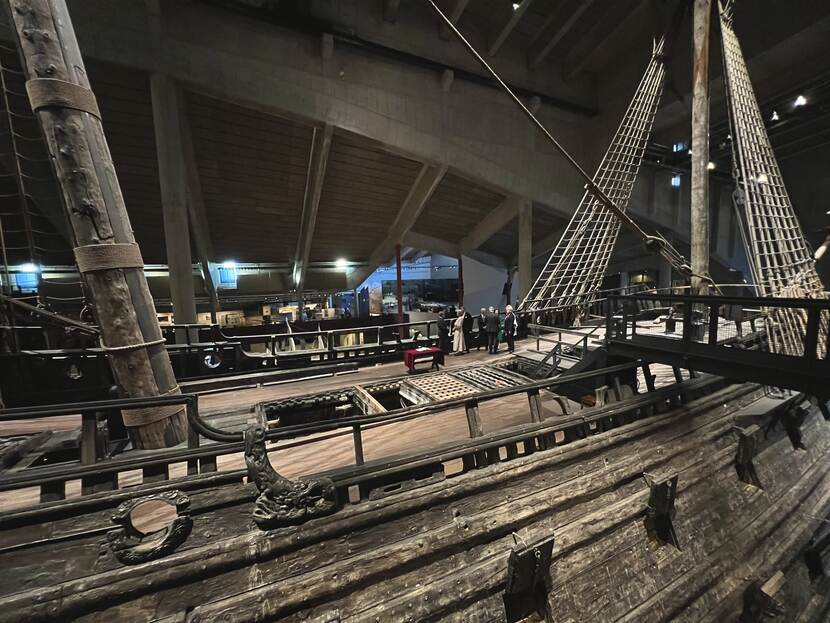 King Willem-Alexander and Queen Máxima visit the Vasa Museum in Stockholm