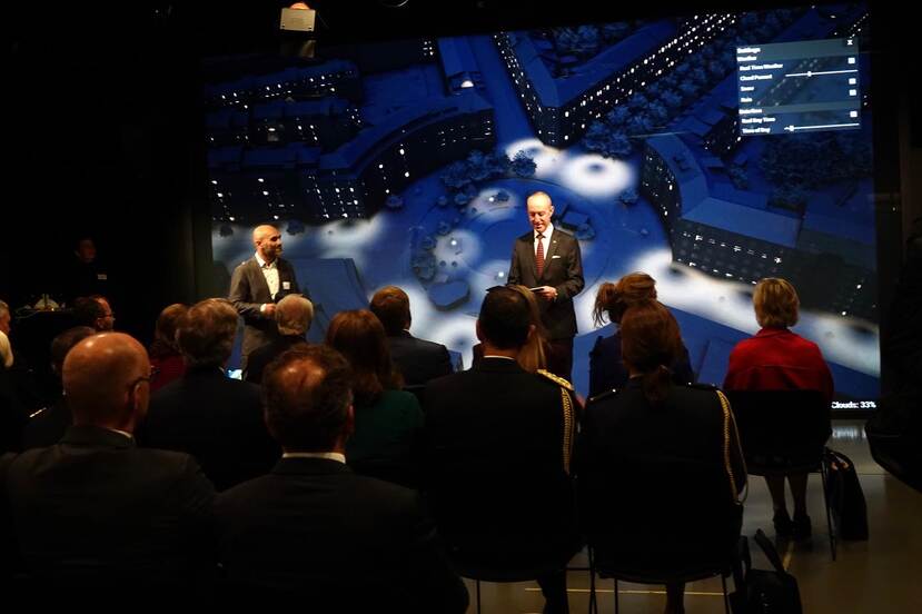 King Willem-Alexander and Queen Máxima visit the Lindholmen Science Park in Gothenburg