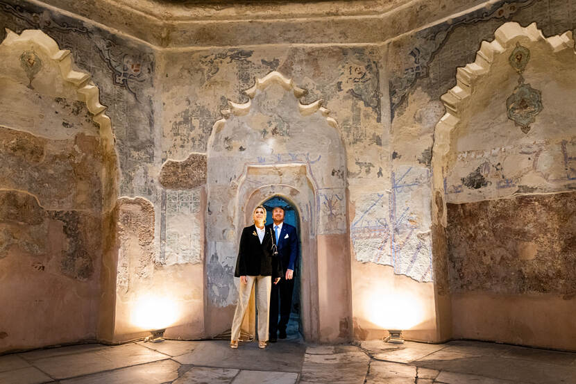 King Willem-Alexander and Queen Máxima visit Bey Hamam in Thessaloniki