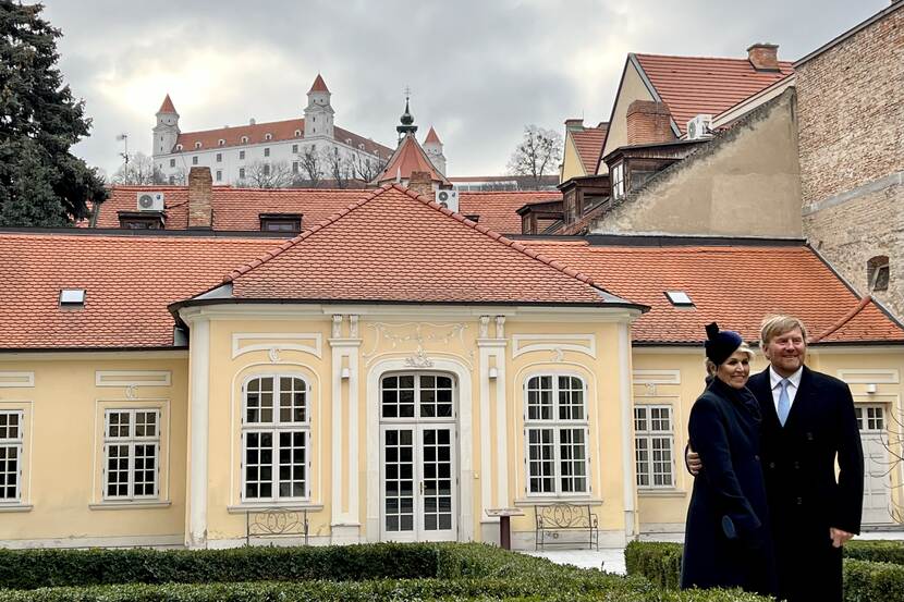 King Willem-Alexander and Queen Máxima University Library Bratislava