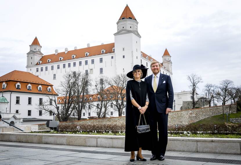 King Willem-Alexander and Queen Máxima Bratislava Castle