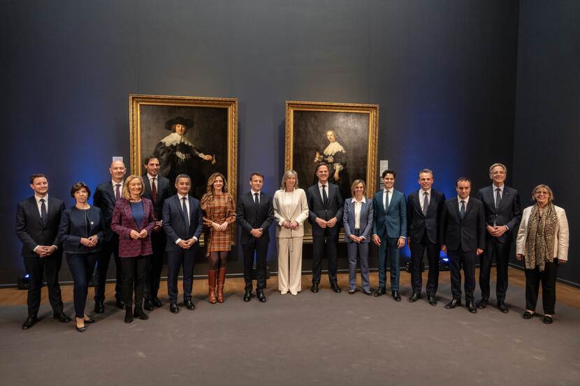 Diner Rijksmuseum state visit President Macron France