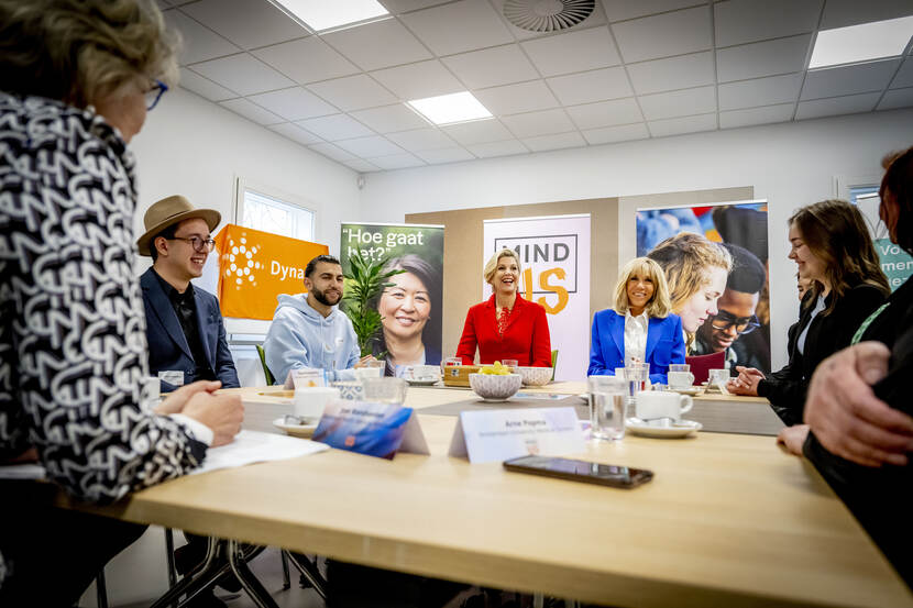 Queen Máxima and Brigitte Macron MIND Us Amsterdam