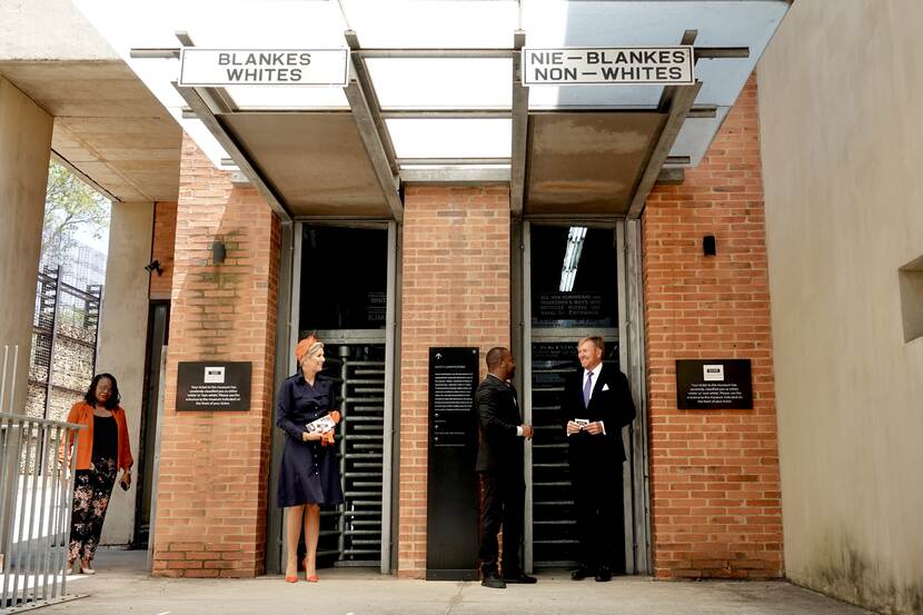 Apartheid Museum state visit South Africa