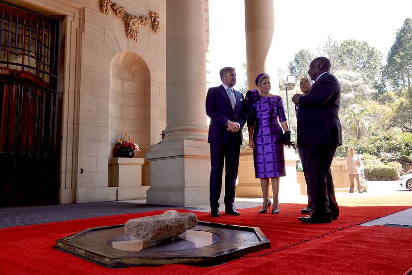 Welcome ceremony state visit South Africa