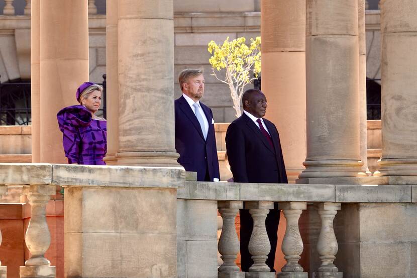 Welcome ceremony state visit South Africa