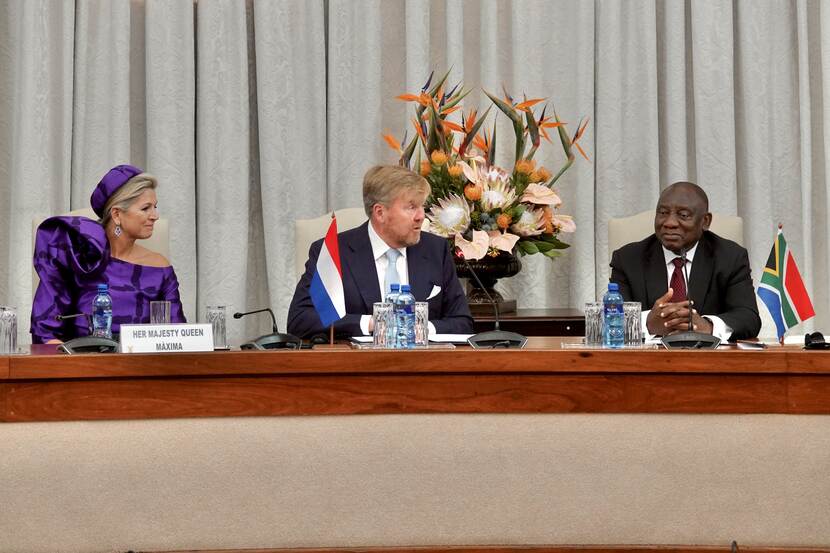 Delegation meeting state visit South Africa