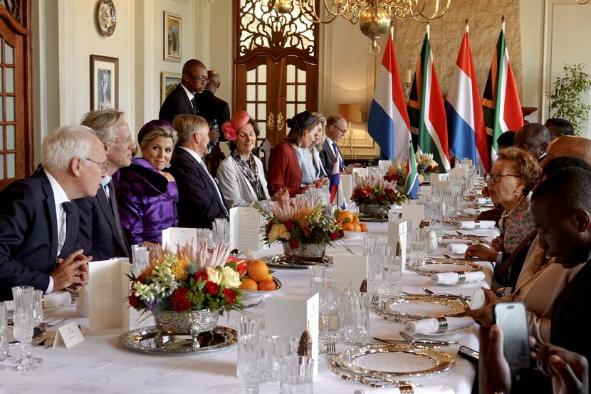 Government lunch state visit South Africa