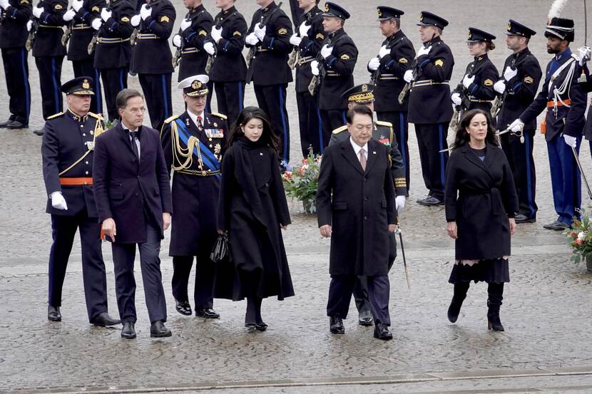 State visit Republic of Korea wreath laying