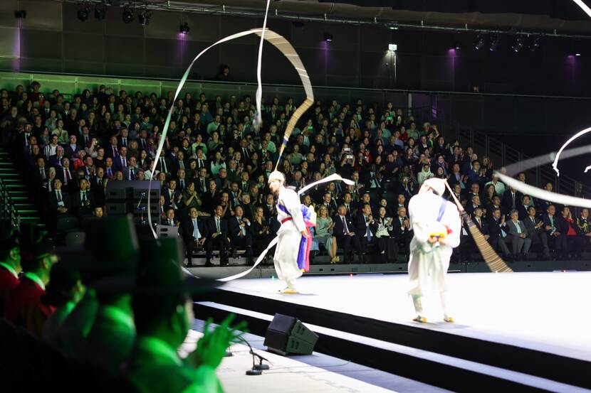 State visit Republic of Korea - Korean music and dance event hosted by the president and his wife