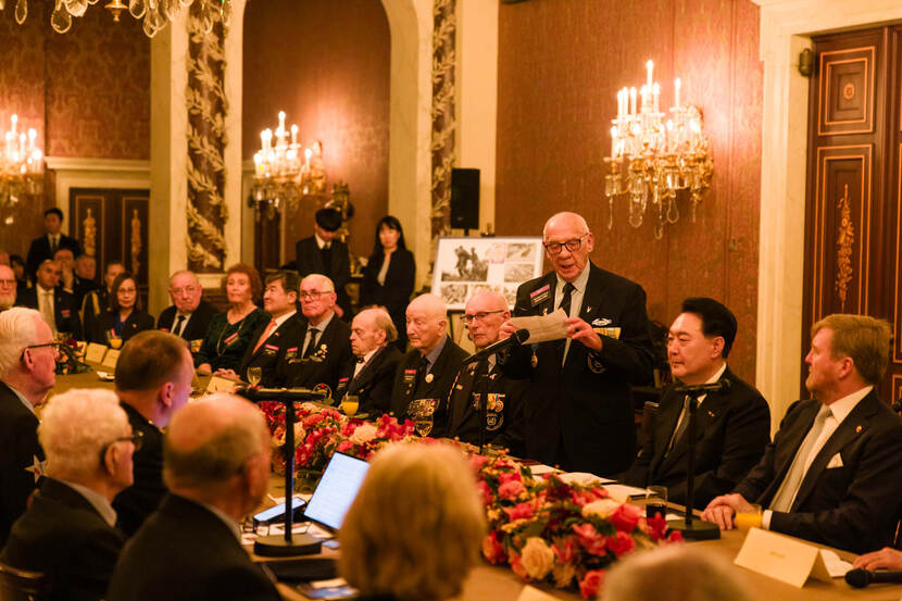 State visit Republic of Korea Meeting with veterans