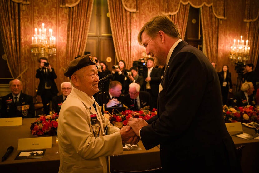 State visit Republic of Korea Meeting with veterans