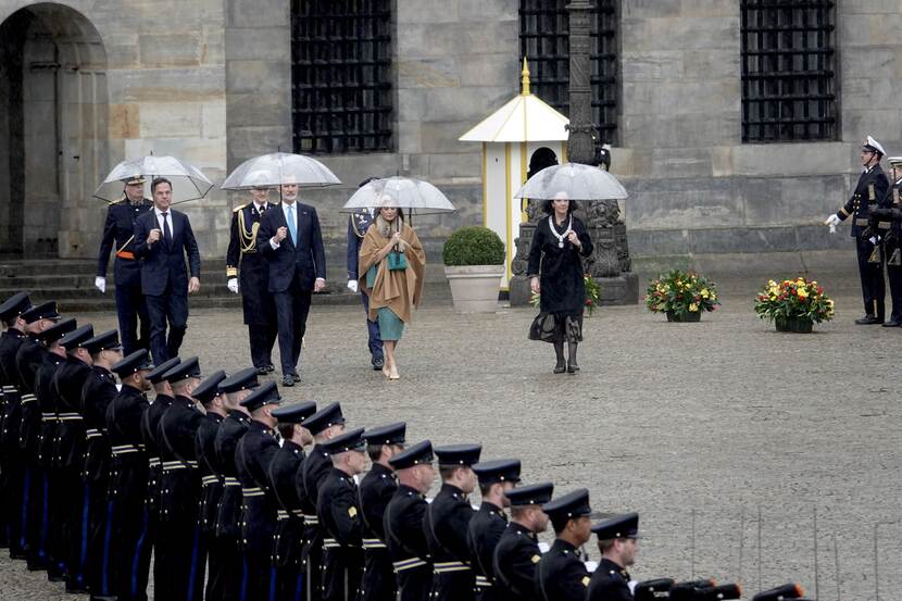 State visit Republic of Spain wreath laying