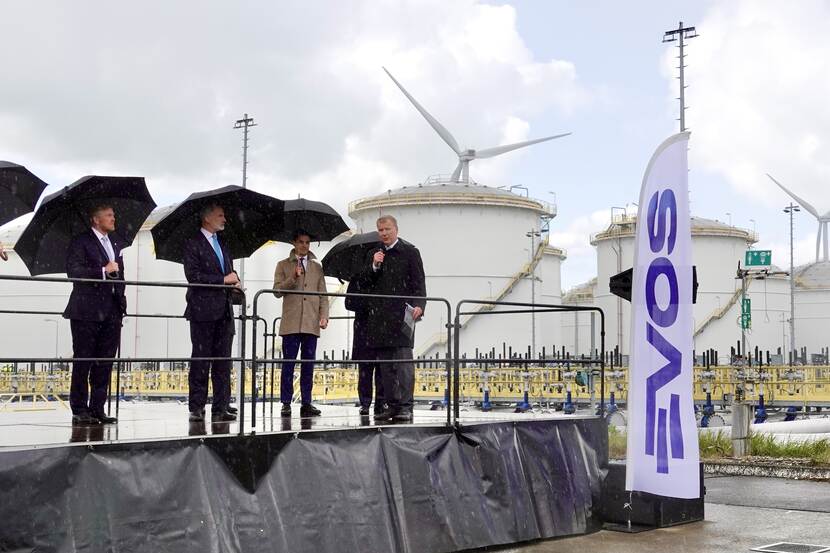 State visit King and Queen of Spain Bilbao-Amsterdam green hydrogen corridor