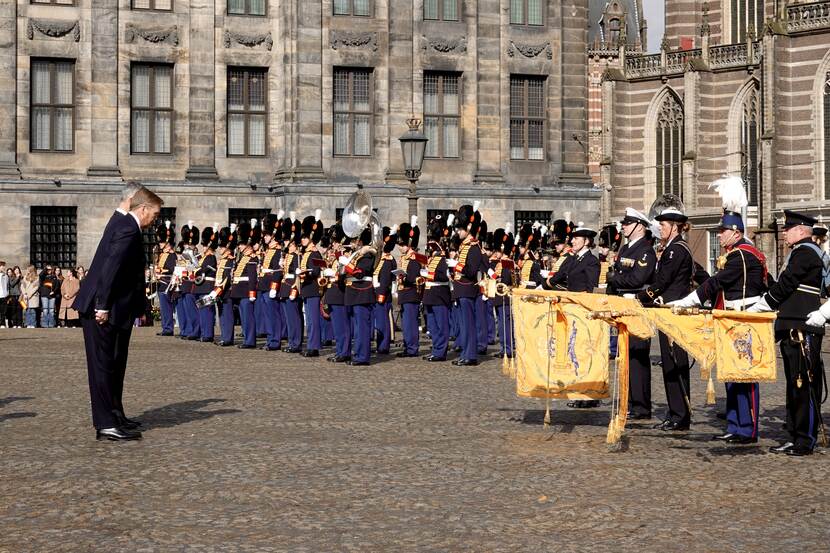 State visit King and Queen of Spain welcome ceremony