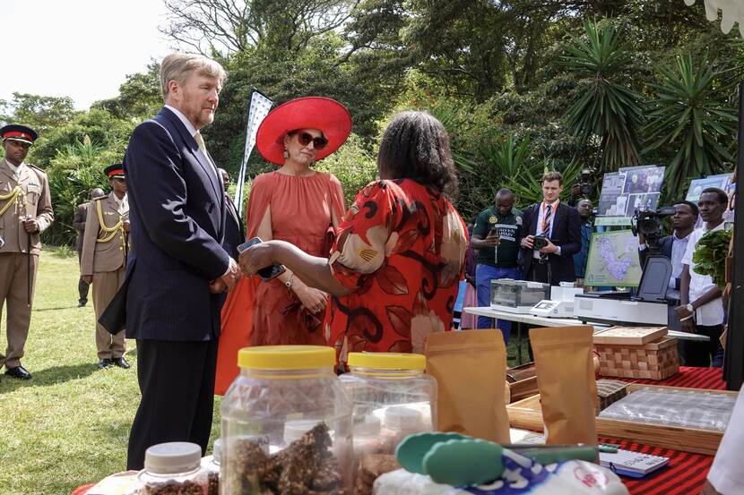 Tree-planting ceremony state visit Kenya