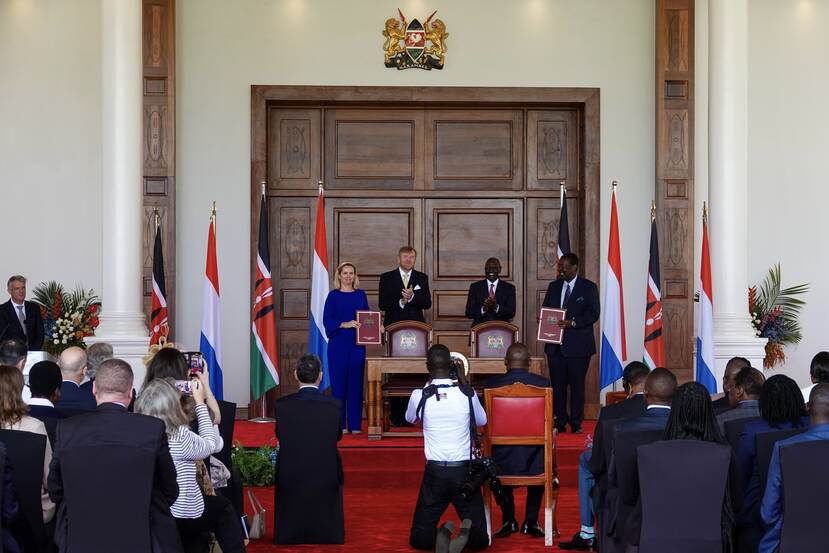Signing of Memoranda of Understanding state visit Kenya