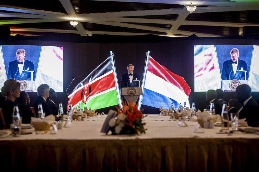 Speech King Willem-Alexander state banquet Kenya